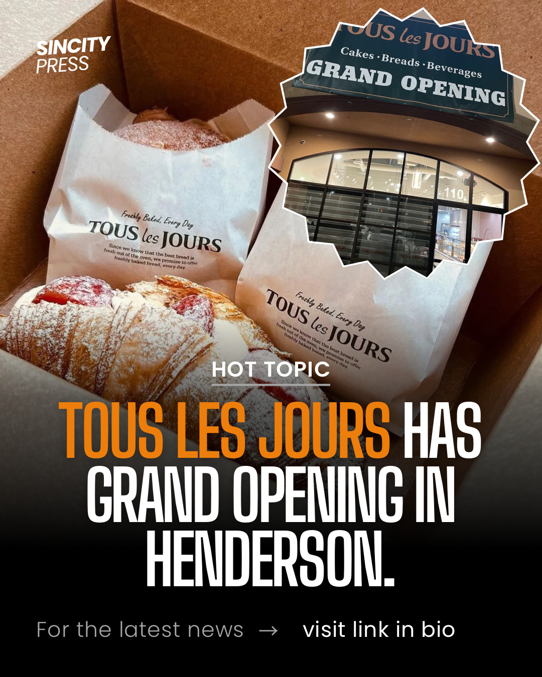 TOUS les JOURS Opens in Henderson!